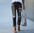 Ripped Jeans Trousers