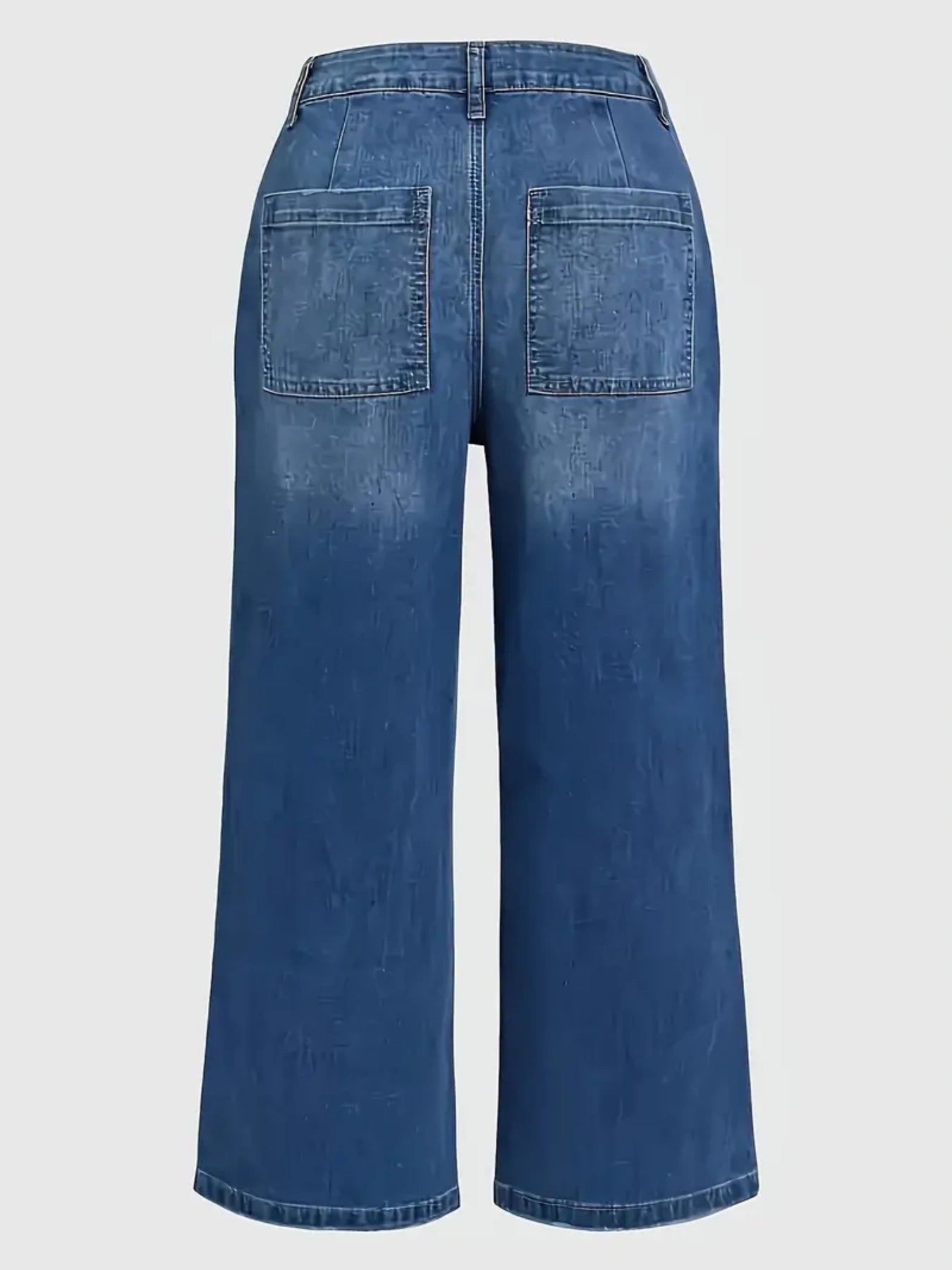 Wide Leg Jeans Slim Fit